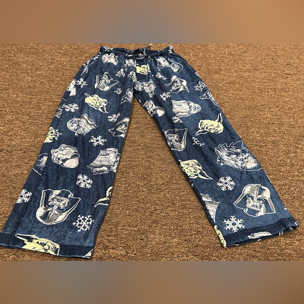 Star Wars Boys bottoms 14-16 Blue Graphic Pajama Pants